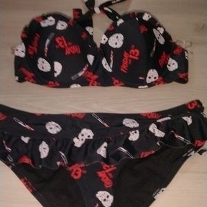 A woman's swimsuit two pieces